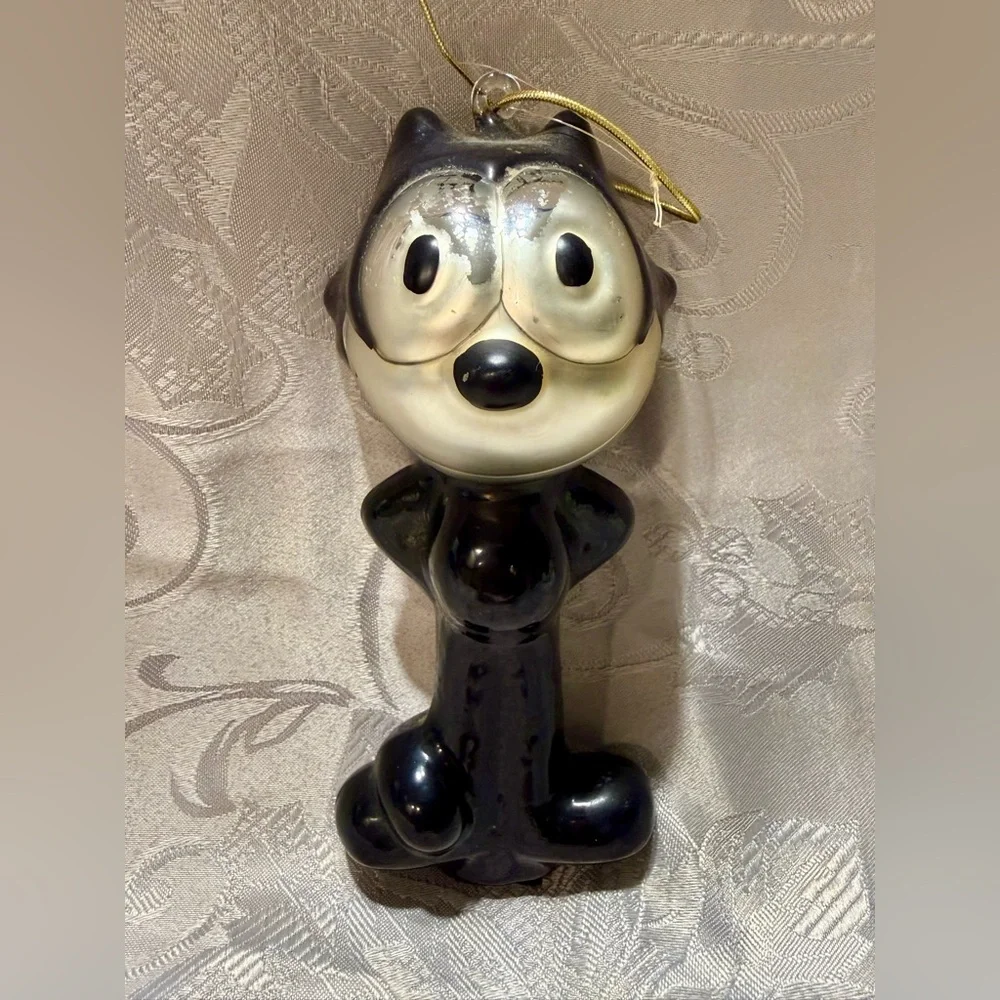 FELIX THE CAT MIDWEST OF CANNON FALLS EXCLUSIVE LICENSED GLASS ORNAMENT RARE